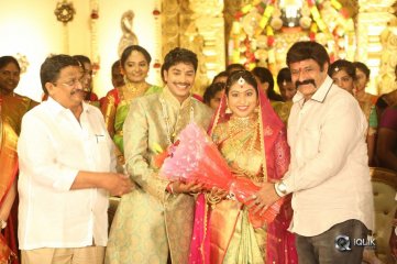 Celebs at C Kalyan Son Wedding Reception